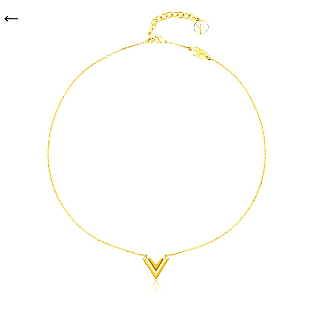Louis Vuitton essential V necklace